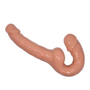 Çift Taraflı Yumuşak Doku Lezbiyen Dildo Penis