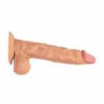 Realistik-Doku-21-cm-Titresimsiz-Damarli-Dildo-Penis-7235-