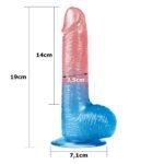 cift-renkli-vantuzlu-silikon-jel-dildo-penis