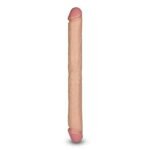 Çift Uçlu 43 cm Realistik Lezbiyen Dildo Penis