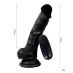 gercek-doku-kumandali-17-cm-zenci-vibrator-penis