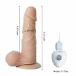 gercek-doku-oynar-basli-14-cm-sarjli-vantuzlu-vibrator