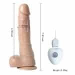 gercek-doku-oynar-basli-20-cm-sarjli-vantuzlu-vibrator