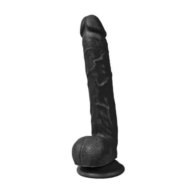 Gerçek Görünümlü 28 cm Zenci Penis Dildo