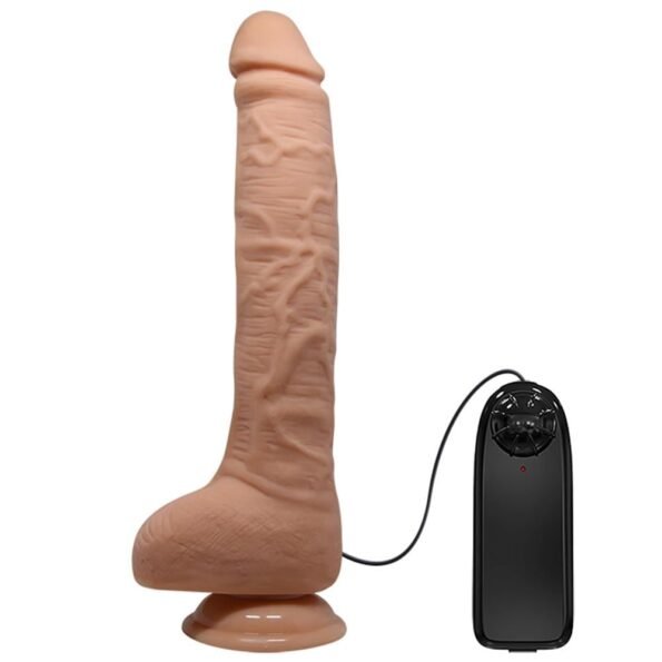 Gerçek Görünümlü Ten Rengi 28 cm Vibratör Penis