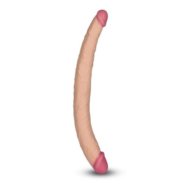 İki Uçlu 36 cm Realistik Lezbiyen Dildo Penis