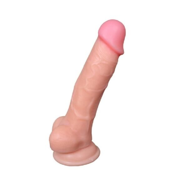 Realistik 17 cm Damarlı Vantuzlu Adonis Dildo Penis