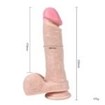 realistik-22-cm-damarli-vantuzlu-dildo-penis