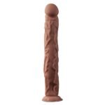 Realistik 35 cm Melez Kalın Dildo Penis