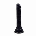 Realistik Vantuzlu 13 cm Zenci Anal Dildo Penis