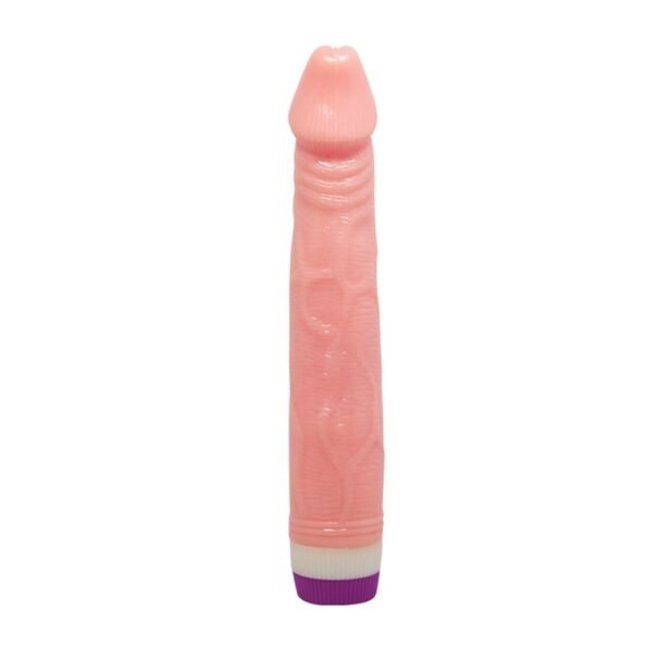 Titreşim Ayarlı 22 cm Damarlı Klasik Vibratör Penis