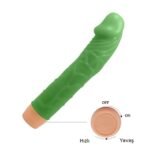 titresim-ayarli-22-cm-yesil-klasik-vibrator-penis