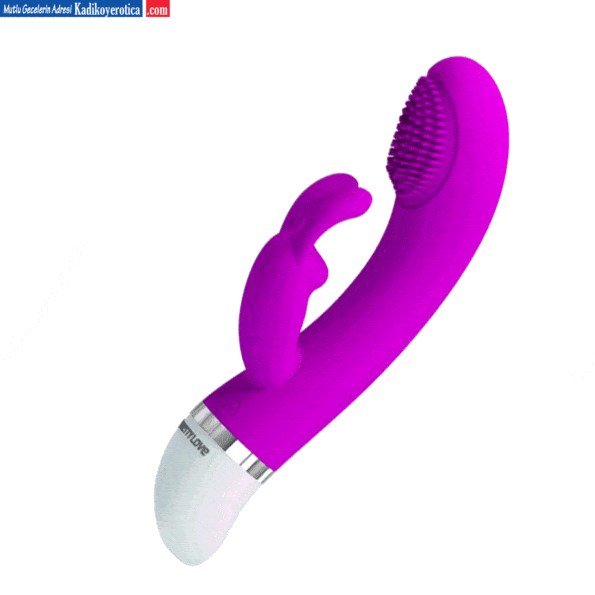 G-Spot Başlı Klitoris Uyarıcı Rabbit Vibratör