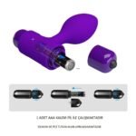 mini-vibratorlu-titresimli-mor-anal-plug