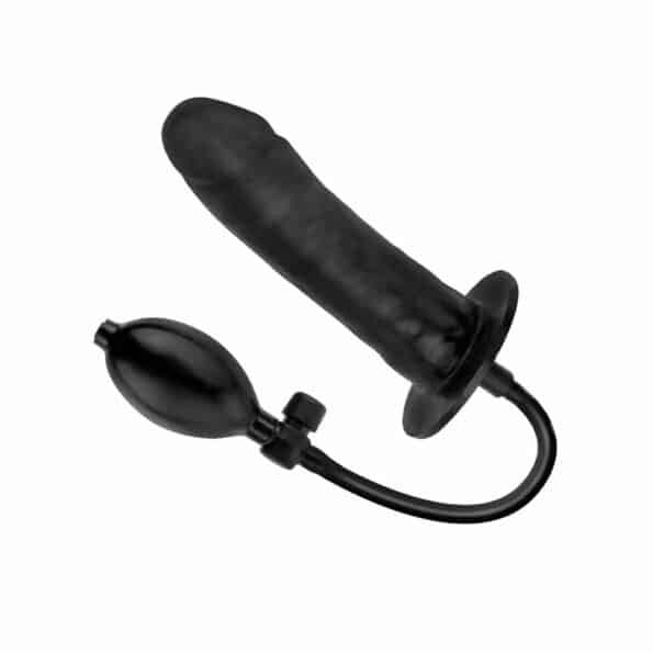 Pompalı Şişirilebilir Zenci Penis Anal Plug