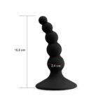 vantuzlu-5-bogumlu-10-cm-siyah-silikon-anal-plug