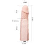 damarli-17-cm-ten-rengi-uzatmali-penis-kilifi