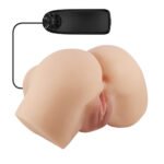 Çift Girişli Ten Rengi Titreşimli Kadın Kalçası