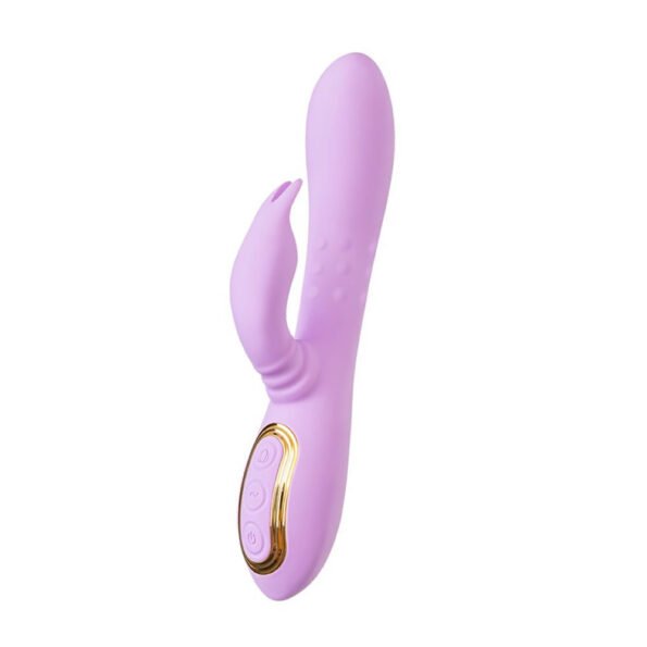 İki Ucuda Oynar Başlı Titreşimli Rabbit Vibratör